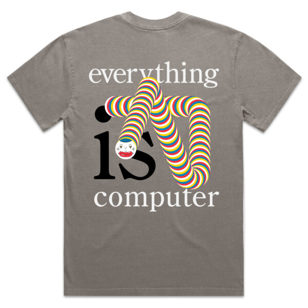 Everything is Computer<br>Oversized Heavy Faded Tee Ⓣ