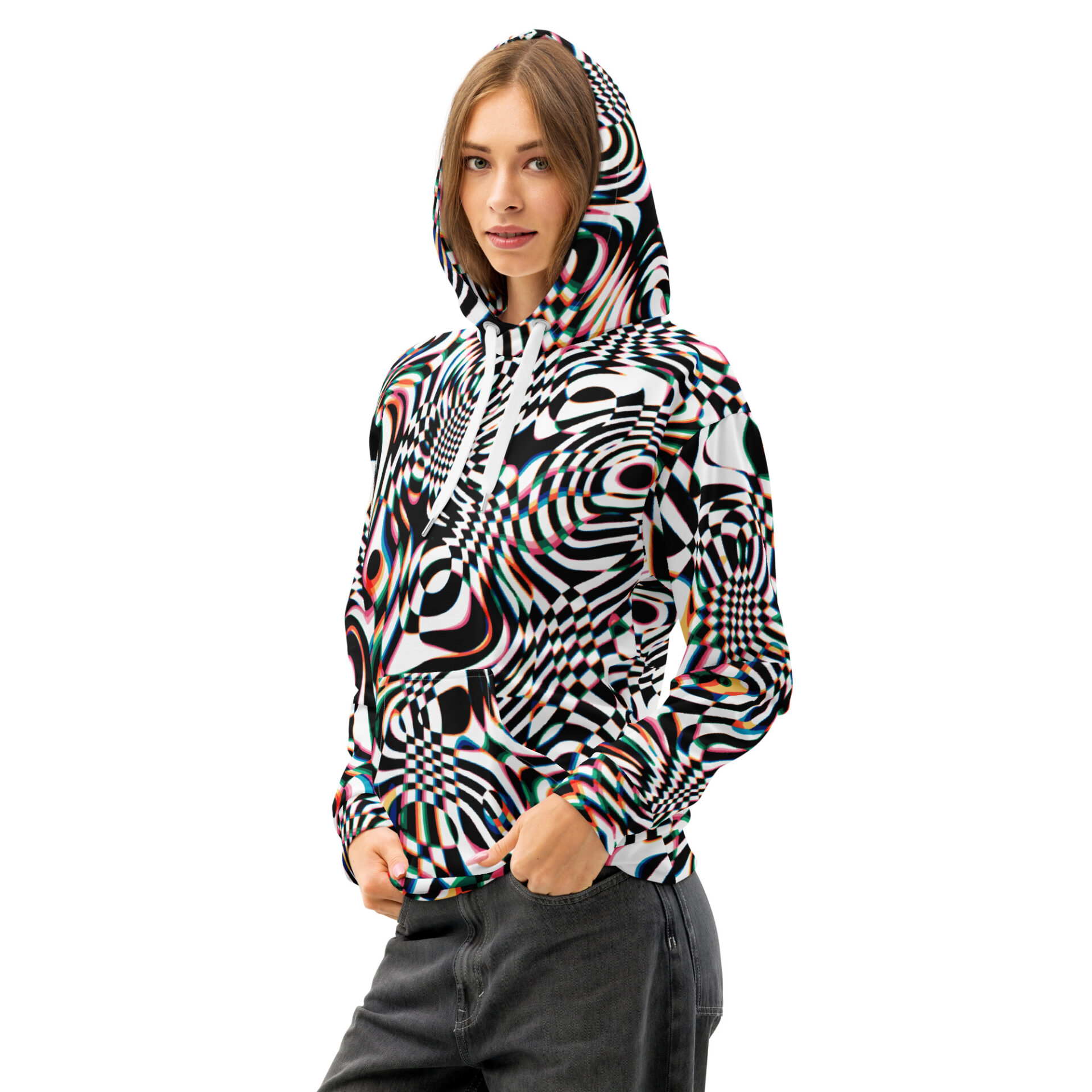 Umami Unisex Cotton Lightweight Hoodie - Image 3
