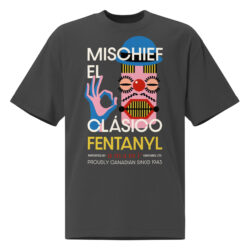Mischief El Clasico Fentanyl Heavyweight Oversized Faded T-Shirt