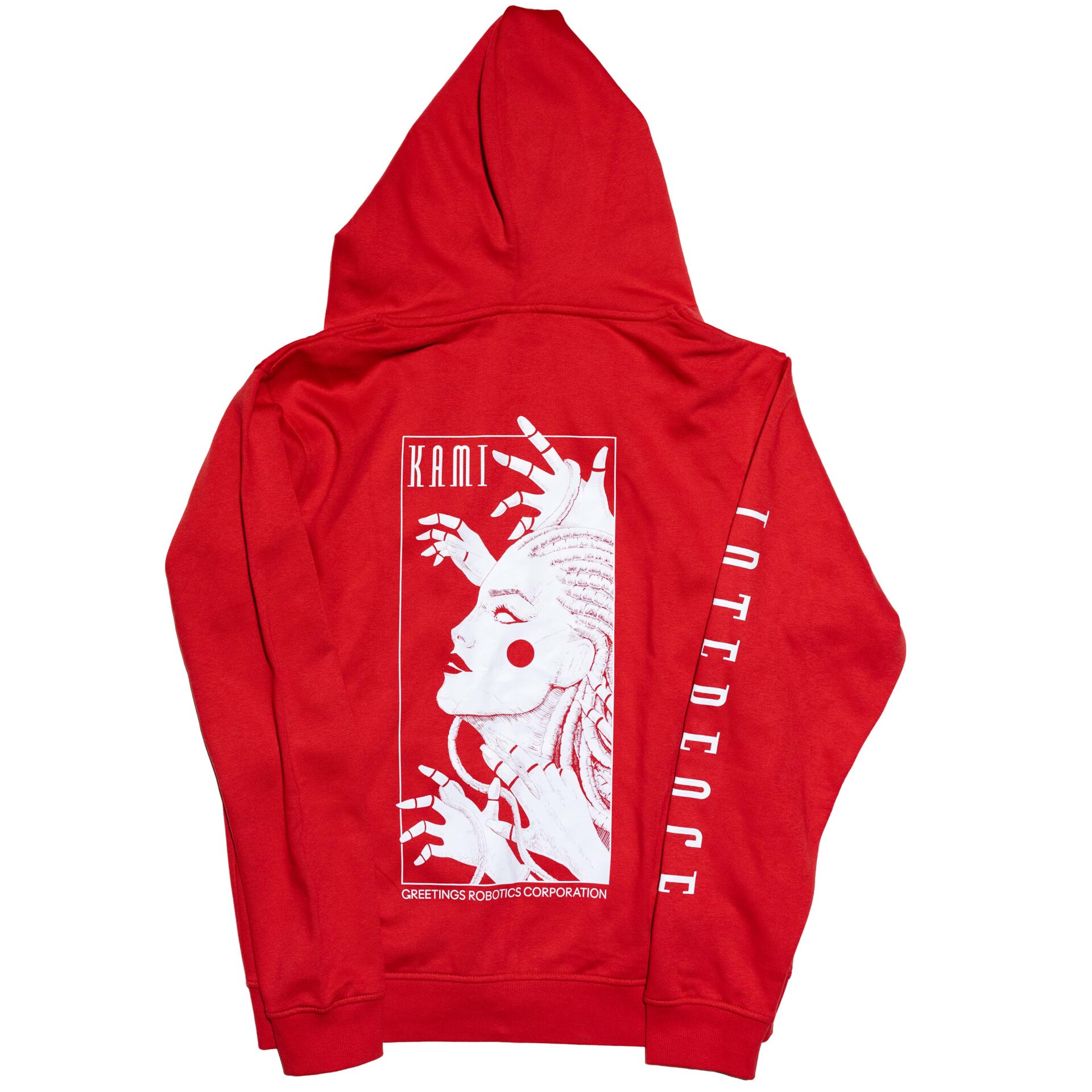 Red Kami Hoodie Pullover Version Ⓣ - Image 2