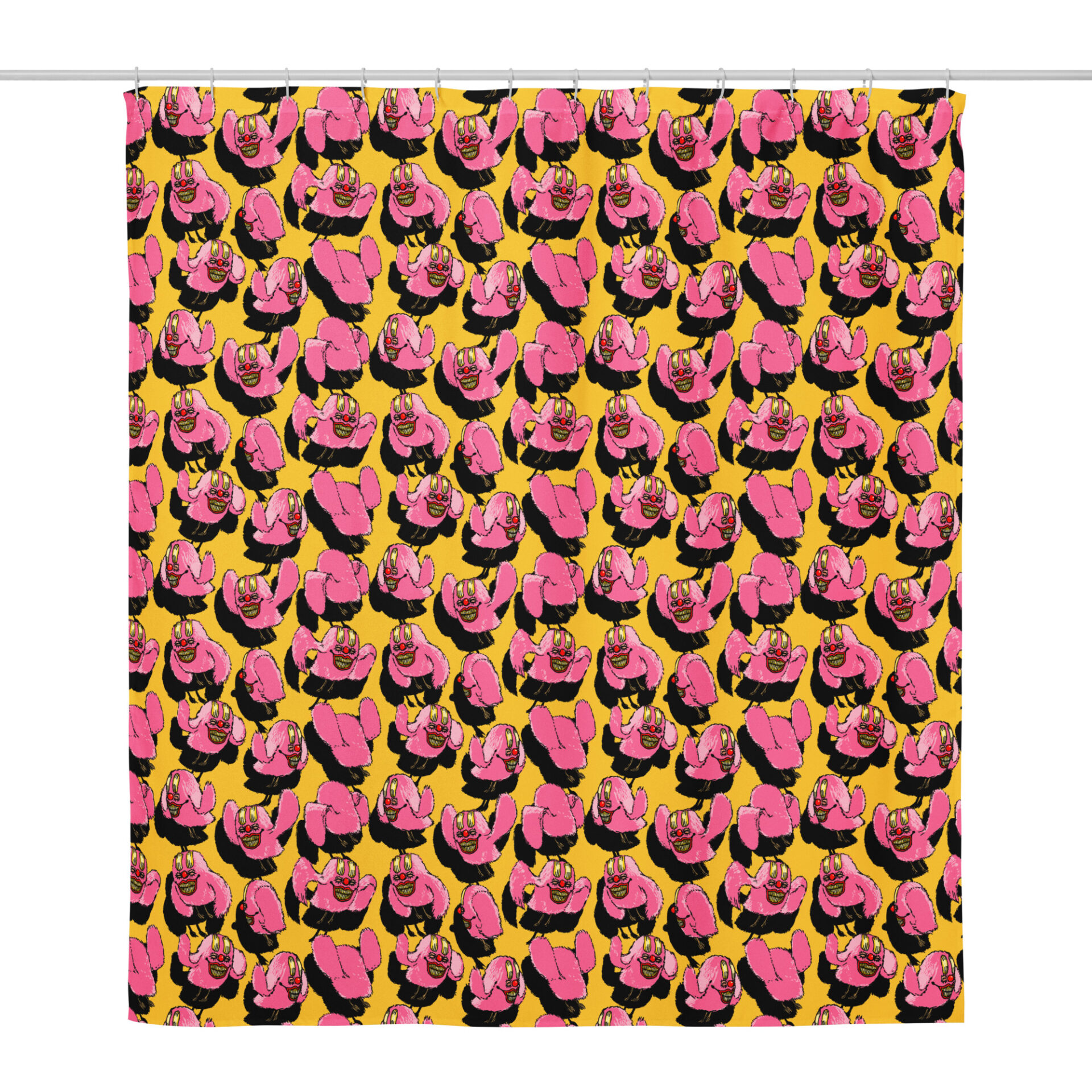 Bird Mischief Shower Curtain - Image 4